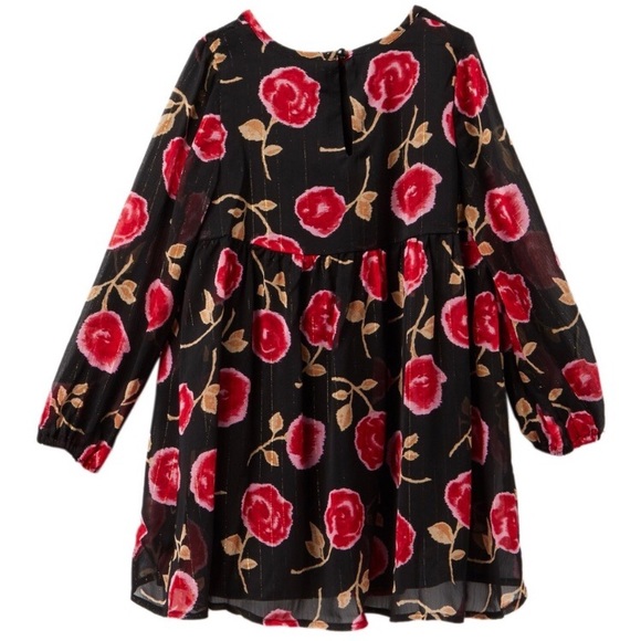 kate spade Other - NWT - Kate Spade Girls Metallic Hazy Rose Dress
